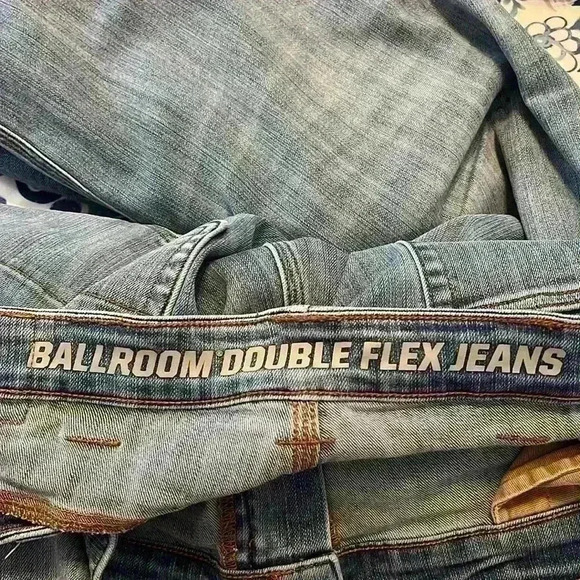 Duluth Trading Ballroom Double Flex Relaxed Fit Carpenter Jeans Size 46x30 - Picture 10 of 11